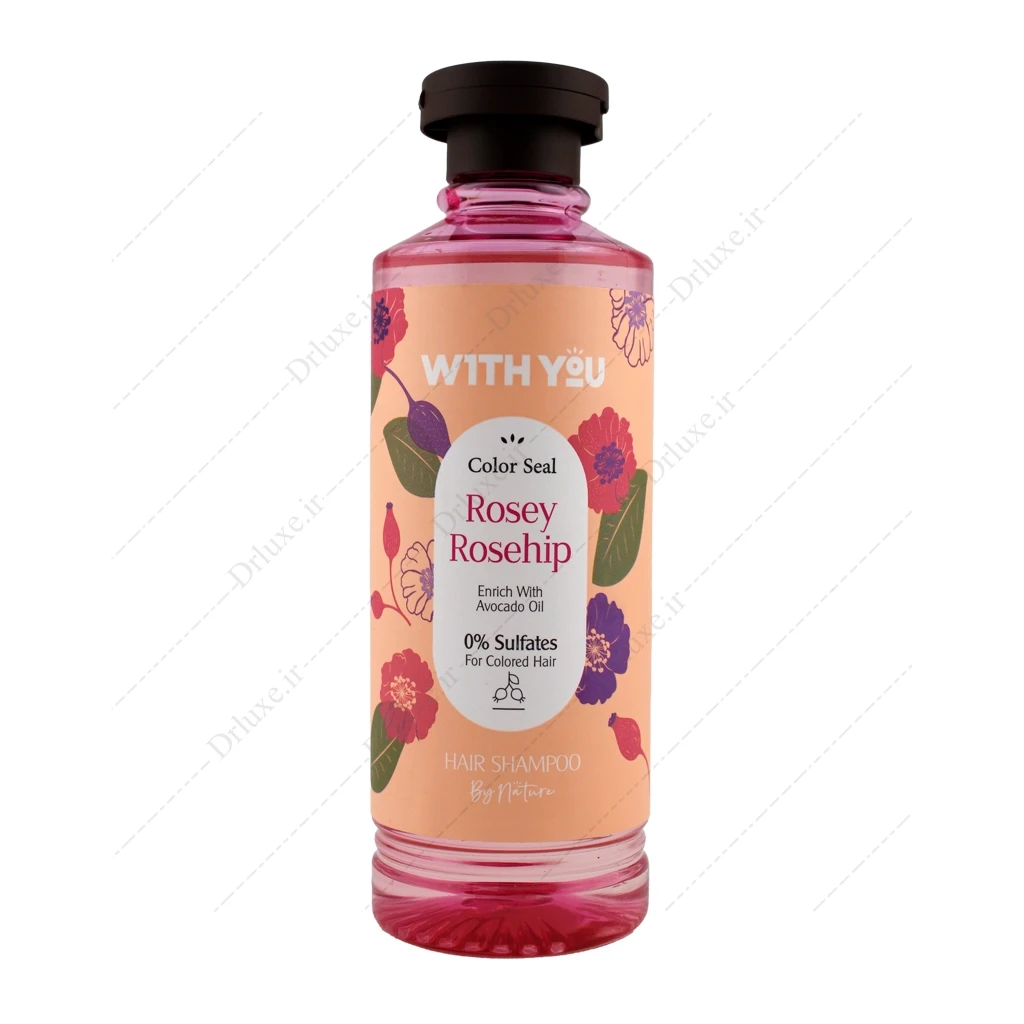 شامپو موی سر رز هیپ و روغن آووکادو ویت یو 300 میلی لیتر